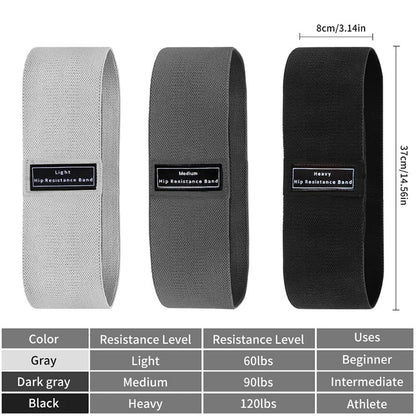 Elastic Fitness Resistance Band for Yoga and Hip Training