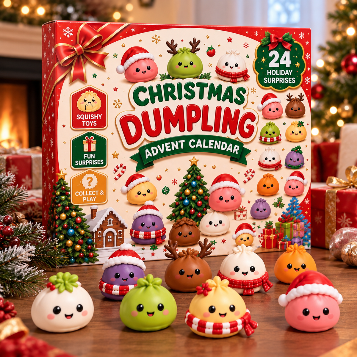Christmas Dumpling Advent Calendar - 2026 New Edition