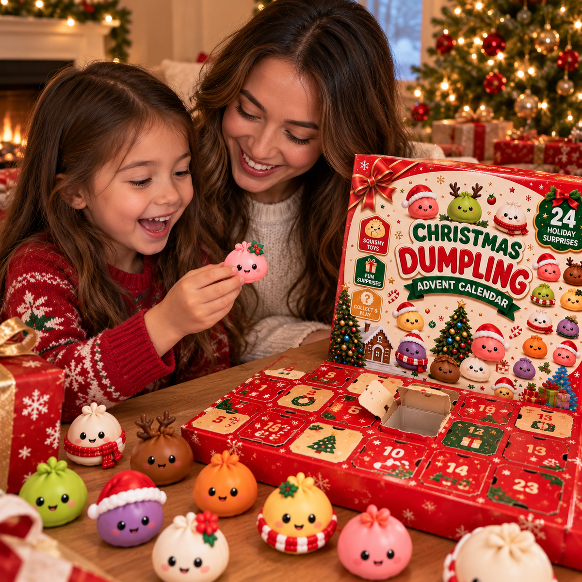 Christmas Dumpling Advent Calendar - 2026 New Edition