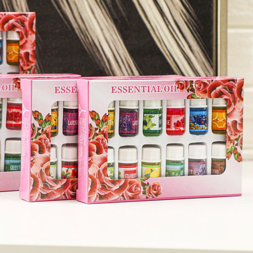 12-Pack 3ml Aromatherapy Essential Oil Set