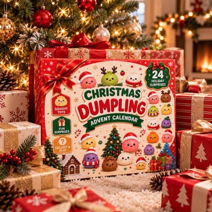 Christmas Dumpling Advent Calendar - 2026 New Edition