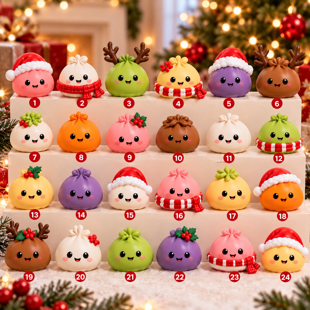 Christmas Dumpling Advent Calendar - 2026 New Edition