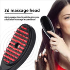 Electric Scalp Massager with Red Light Therapy