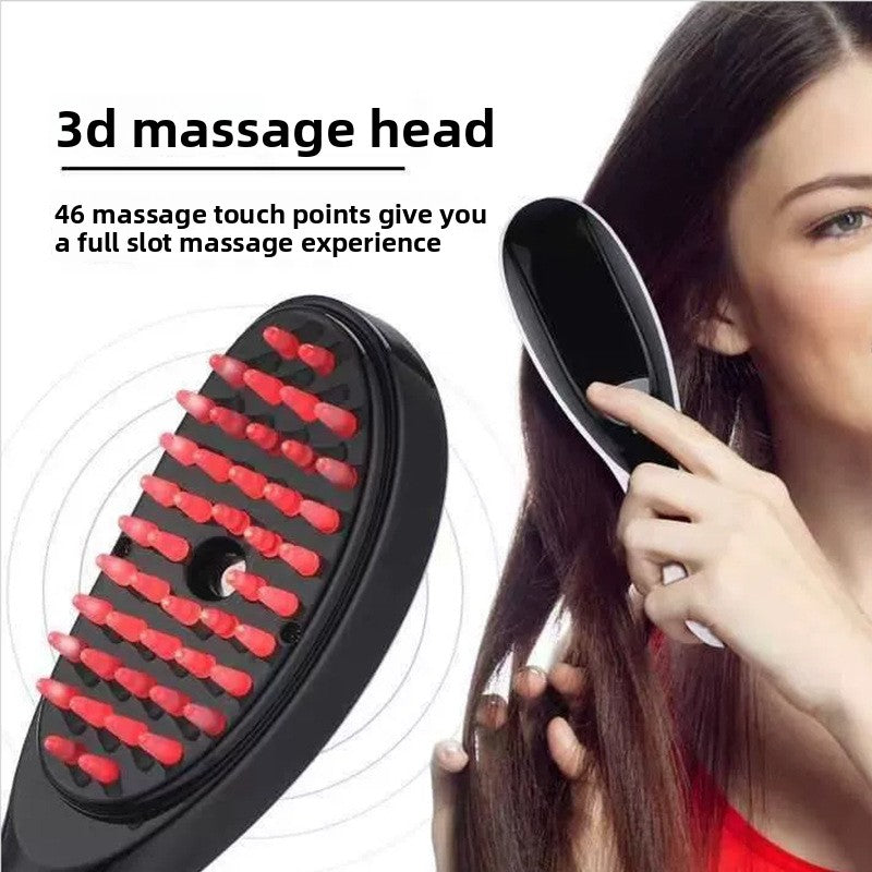 Electric Scalp Massager with Red Light Therapy