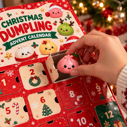 Christmas Dumpling Advent Calendar - 2026 New Edition