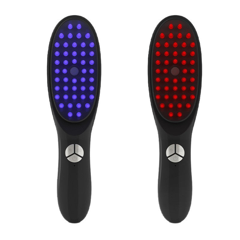 Electric Scalp Massager with Red Light Therapy