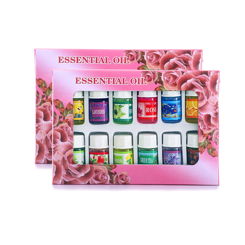 12-Pack 3ml Aromatherapy Essential Oil Set