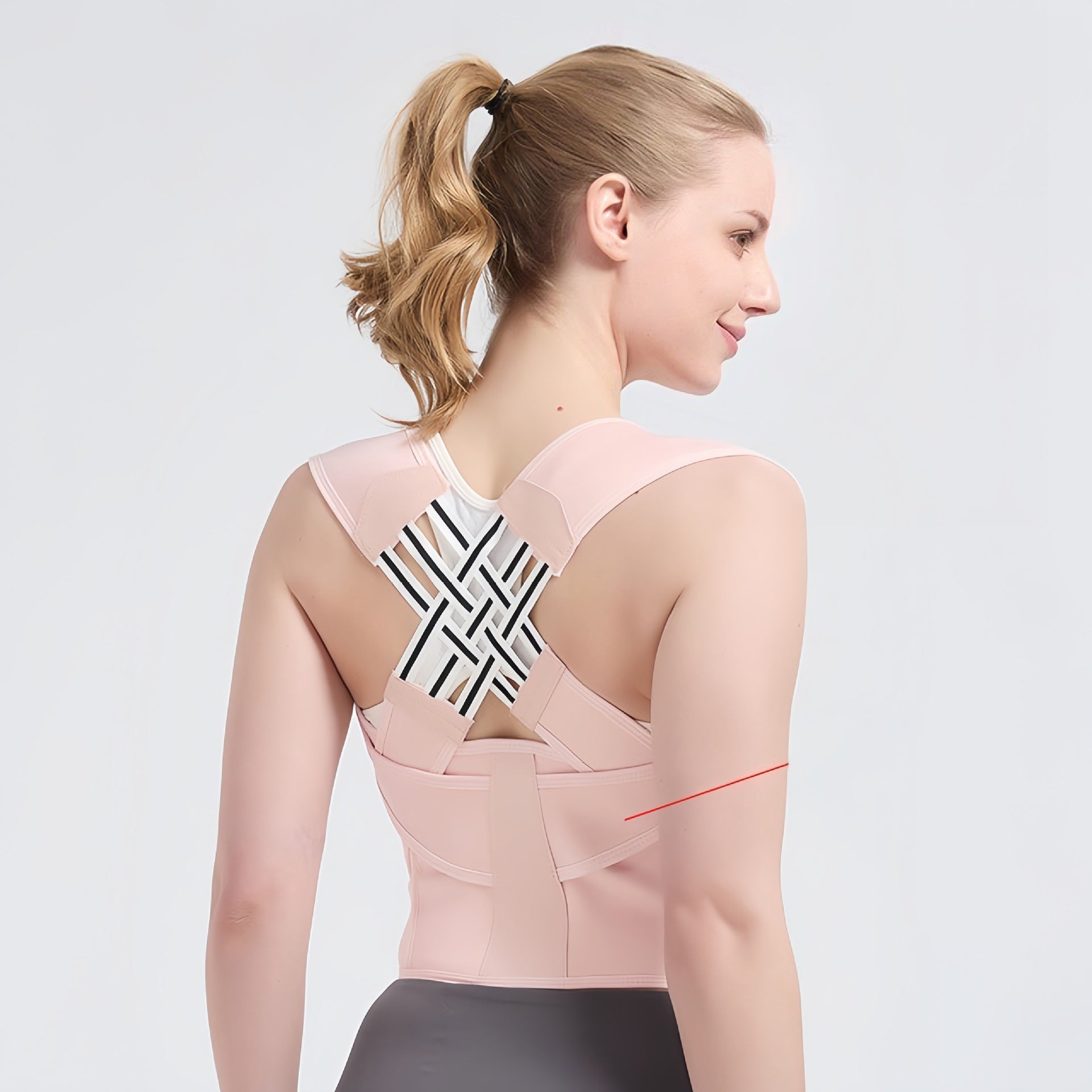 Adjustable Posture Corrector Back Support Strap